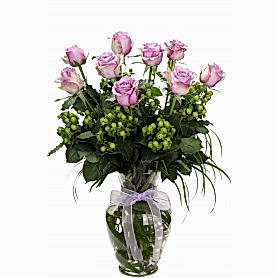 9 Adet Pembe Gül C-CAM104